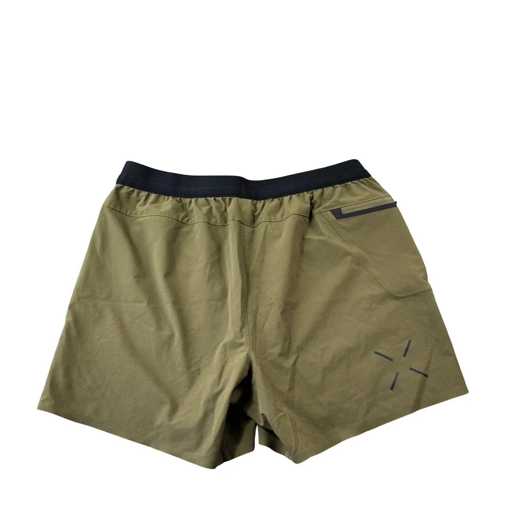 Ten Thousand Foundation Activewear Shorts Army Brown Space Force Lined XL